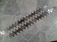 Stihl Hkkeklipper KM modeller Kniv 500mm. 2 stk.lse blade(med tap)